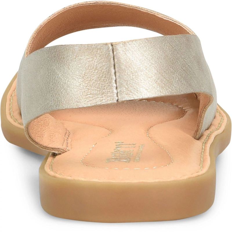 Born Women's Inlet Sandals - Gold (Metallic)