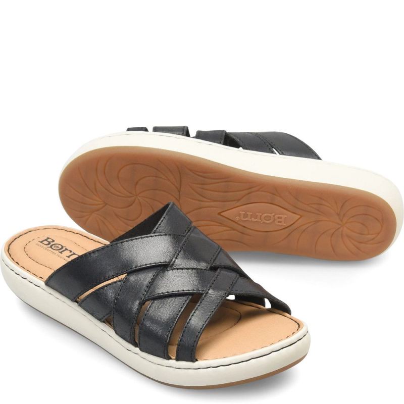 Born Women's Jenny Sandals - Black Born Women's Jenny Sandals - Black