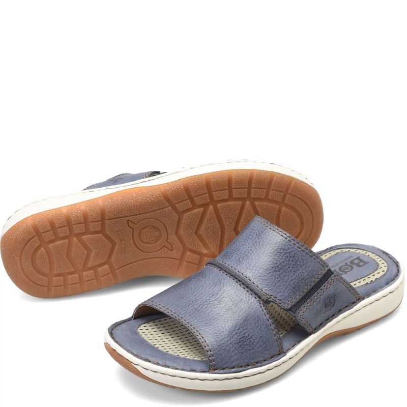 Born Men's Flores Sandals - Navy universe (Blue)