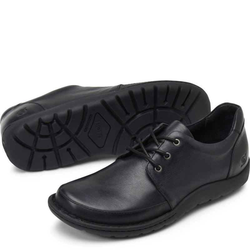 Born - Nigel - Scarpe Slip-on Uomo In Pelle O Scamosciato – Suola In Gomma, Artigianali, Tacco 3,2 Cm