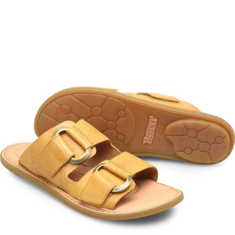 Born Women's Marston Sandals - Yellow
