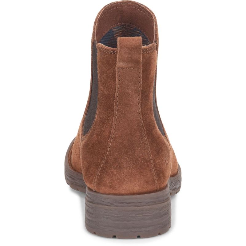 Born Women's Cove Boots - Rust Siena Suede (Brown)
