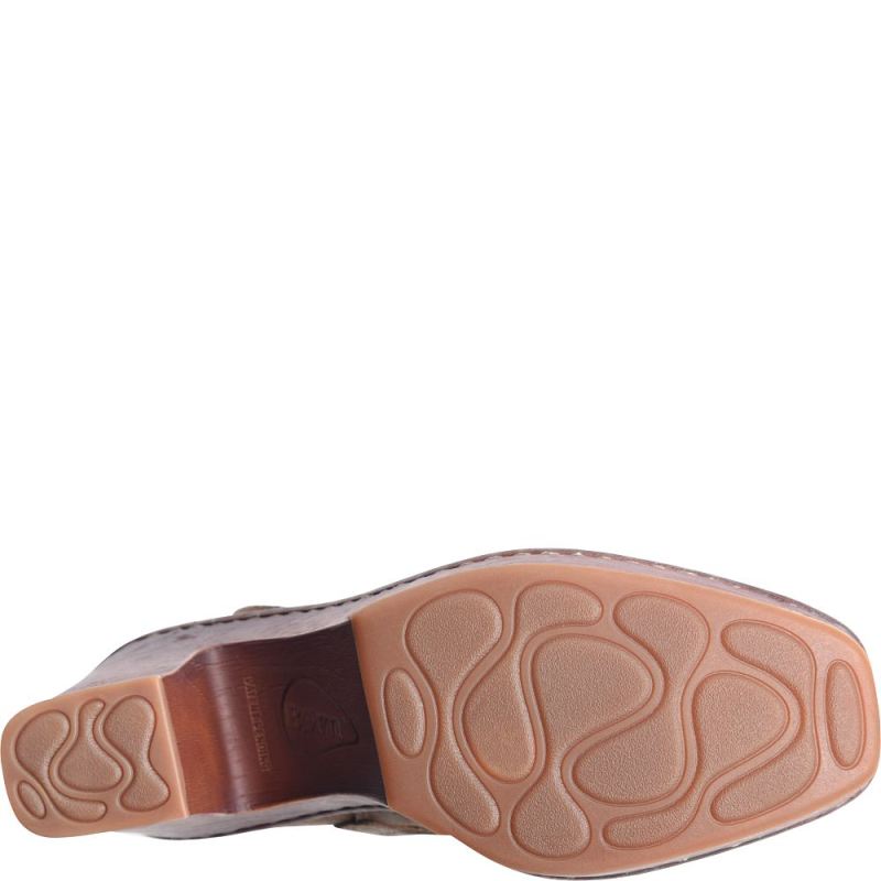 Born Women's Devlyn Heels - Taupe Distressed (Tan)