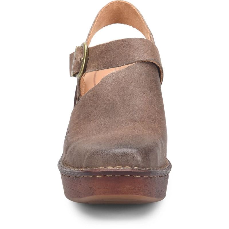 Born Women's Devlyn Heels - Taupe Distressed (Tan)