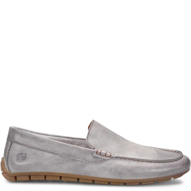 Born Men's Allan Slip-Ons & Lace-Ups - Grey Cenere (Grey)