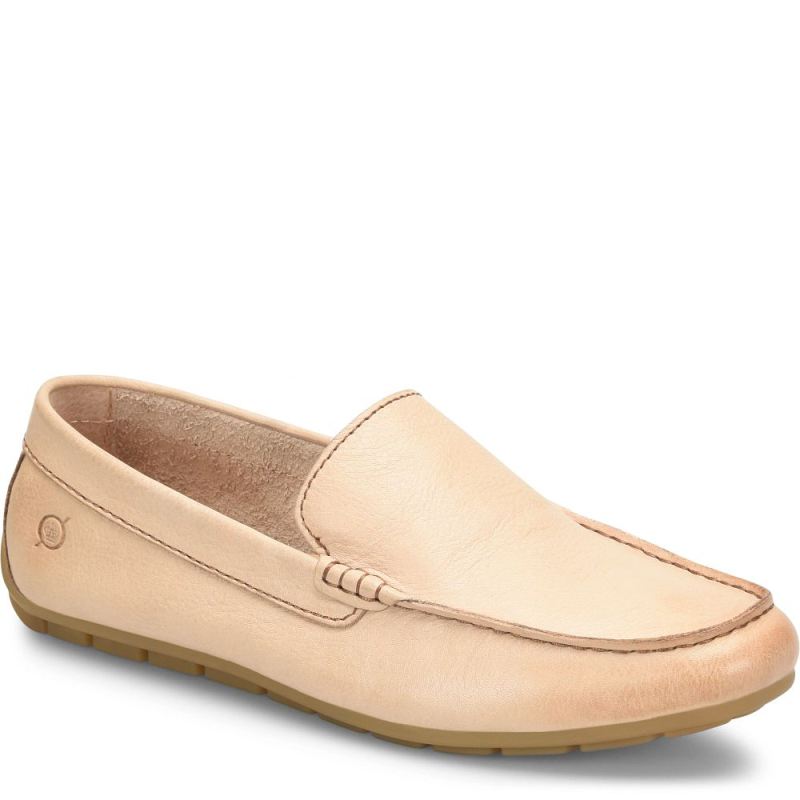 Born Men's Allan Slip-Ons & Lace-Ups - Natural Landa (Tan)