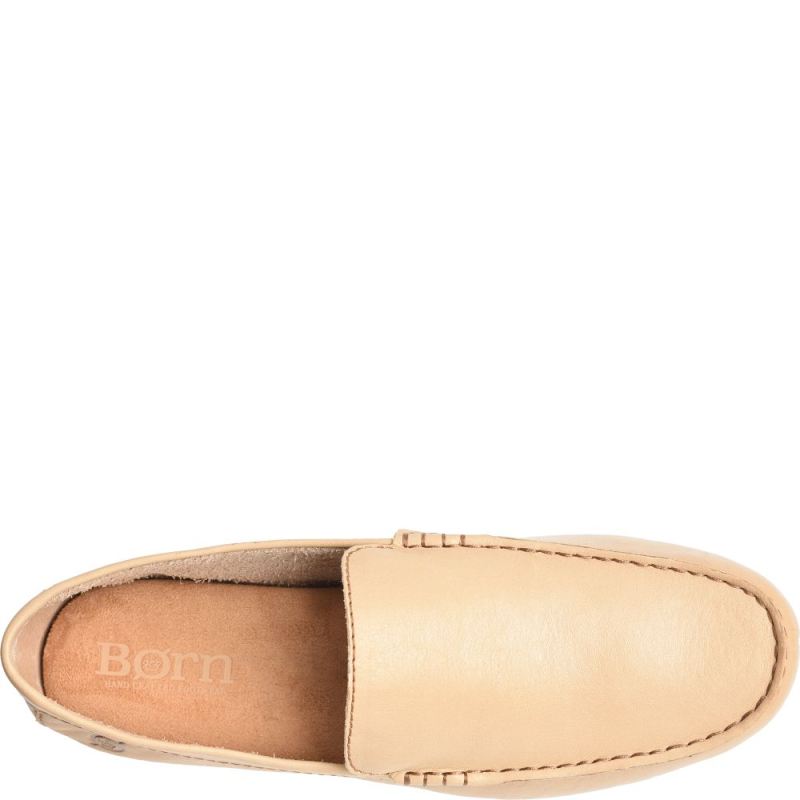 Born Men's Allan Slip-Ons & Lace-Ups - Natural Landa (Tan)