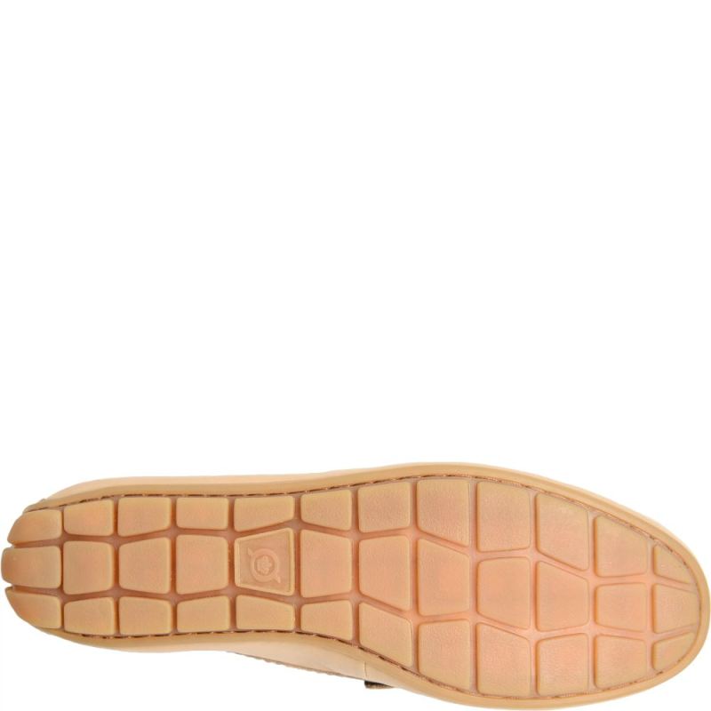 Born Men's Allan Slip-Ons & Lace-Ups - Natural Landa (Tan)