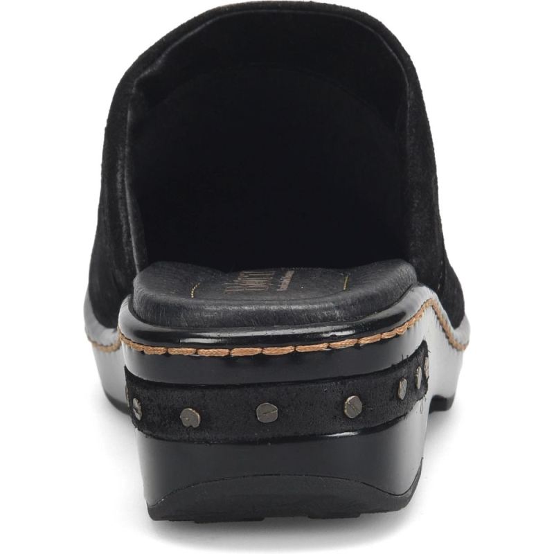 Born Women's Yucatan Distressed Clogs - Black