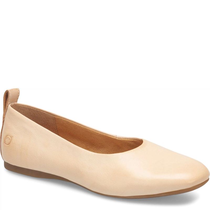 Born Women's Beca Flats - Natural Nude (Tan)