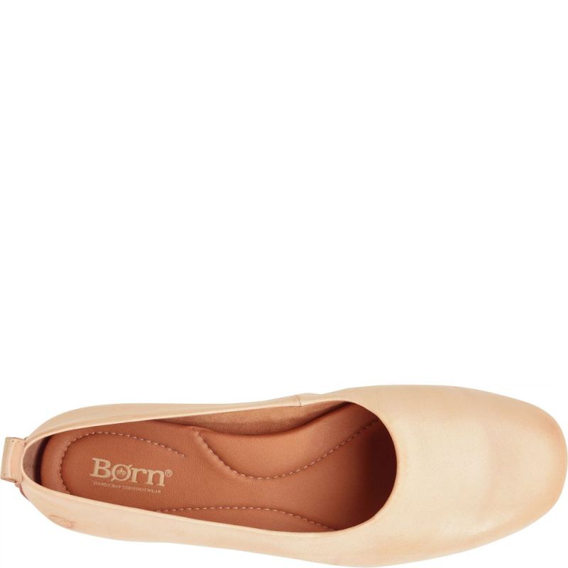 Born Women's Beca Flats - Natural Nude (Tan)