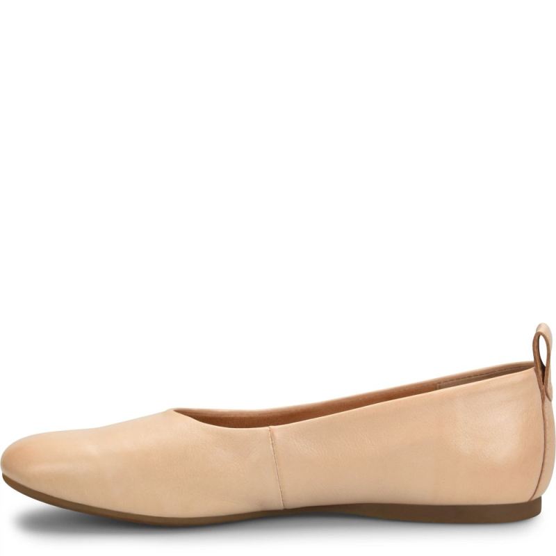 Born Women's Beca Flats - Natural Nude (Tan)
