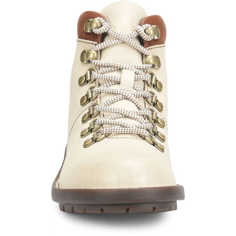 Born Women's Blaine Boots - Cream and Brown (White)