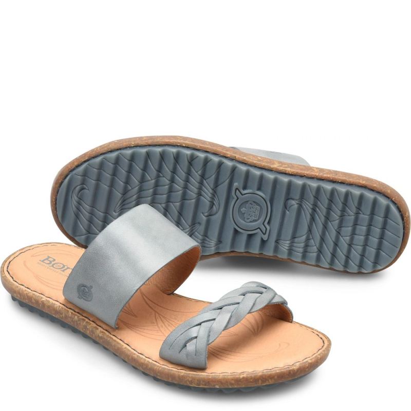 Born Women's Morena Sandals - Light Jeans (Blue)