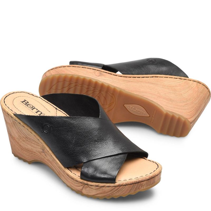 Born Women's Nora Sandals - Black