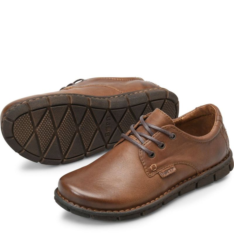 Born Men's Soledad Slip-Ons & Lace-Ups - Dark Avana (Brown)