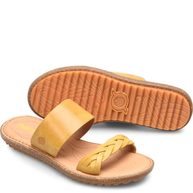 Born Women's Morena Sandals - Yellow Sun (Yellow)