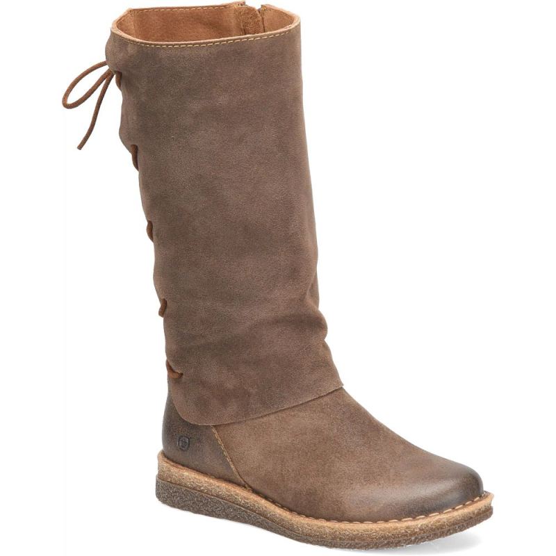 Born Women's Sable Boots - Taupe Avola Distressed (Tan)