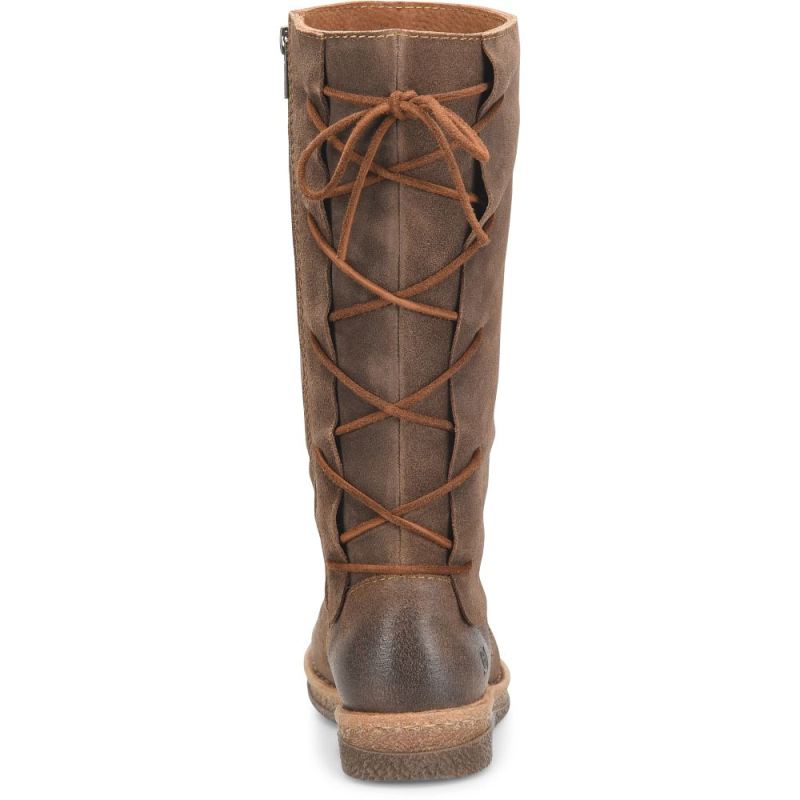 Born Women's Sable Boots - Taupe Avola Distressed (Tan)