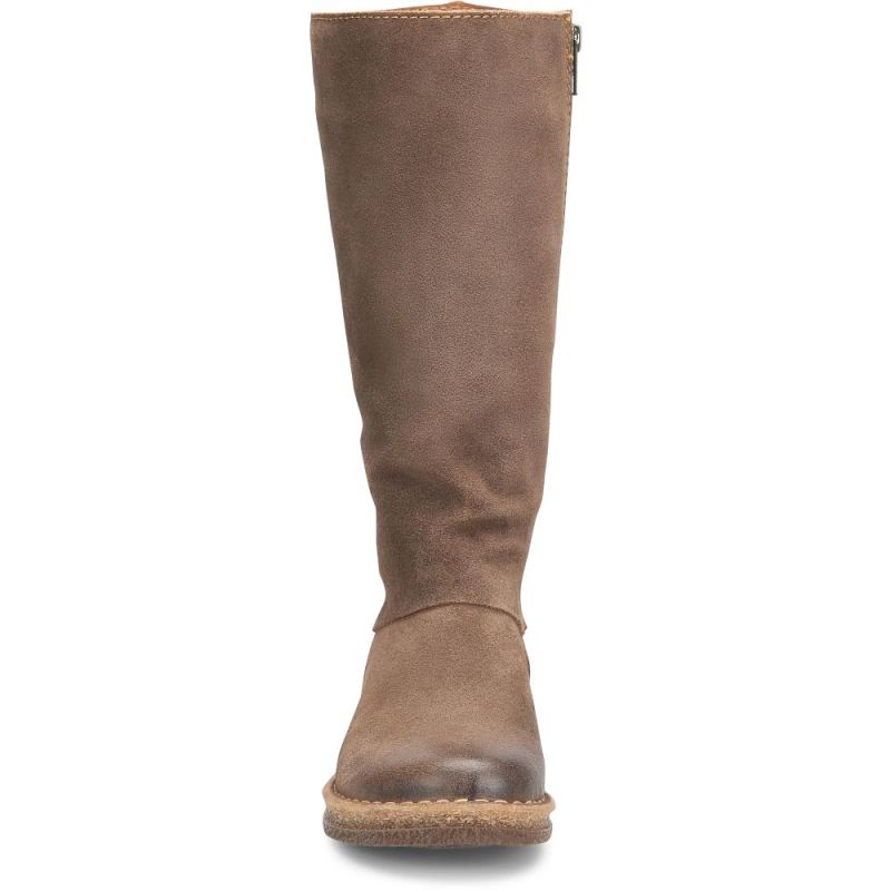 Born Women's Sable Boots - Taupe Avola Distressed (Tan)