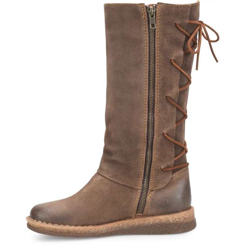Born Women's Sable Boots - Taupe Avola Distressed (Tan)