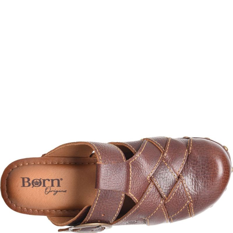 Born Women's Amber Clogs - Cinnamon Stick (Brown)