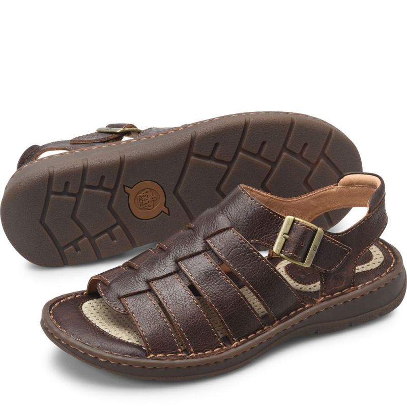 Born Men's Wichita Sandals - Brown Walrus (Brown)