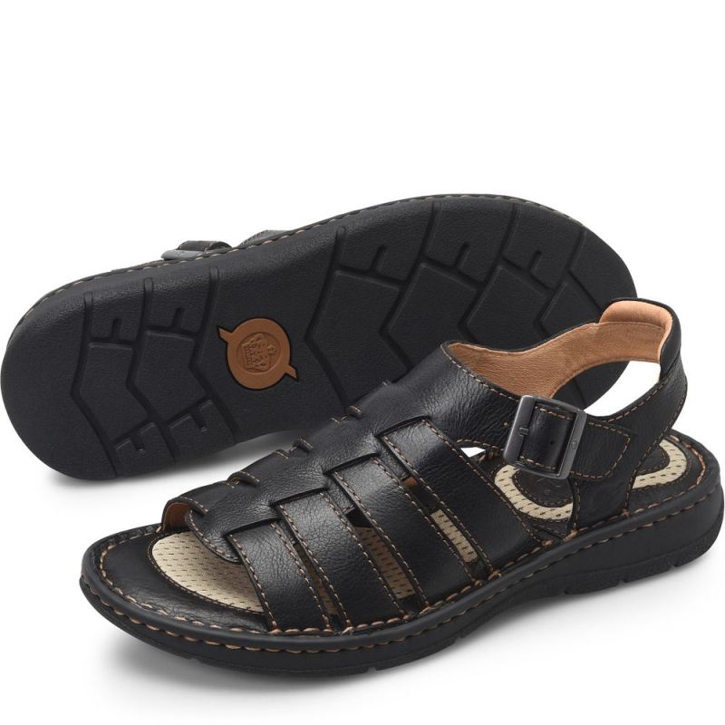 Born Men's Wichita Sandals - Black
