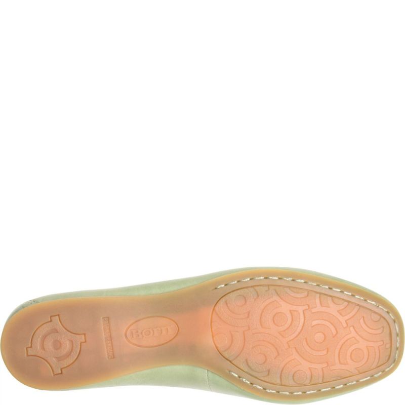 Born Women's Brin Flats - Green Leaf (Green)