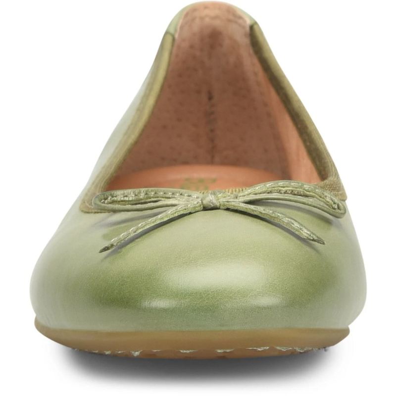 Born Women's Brin Flats - Green Leaf (Green)