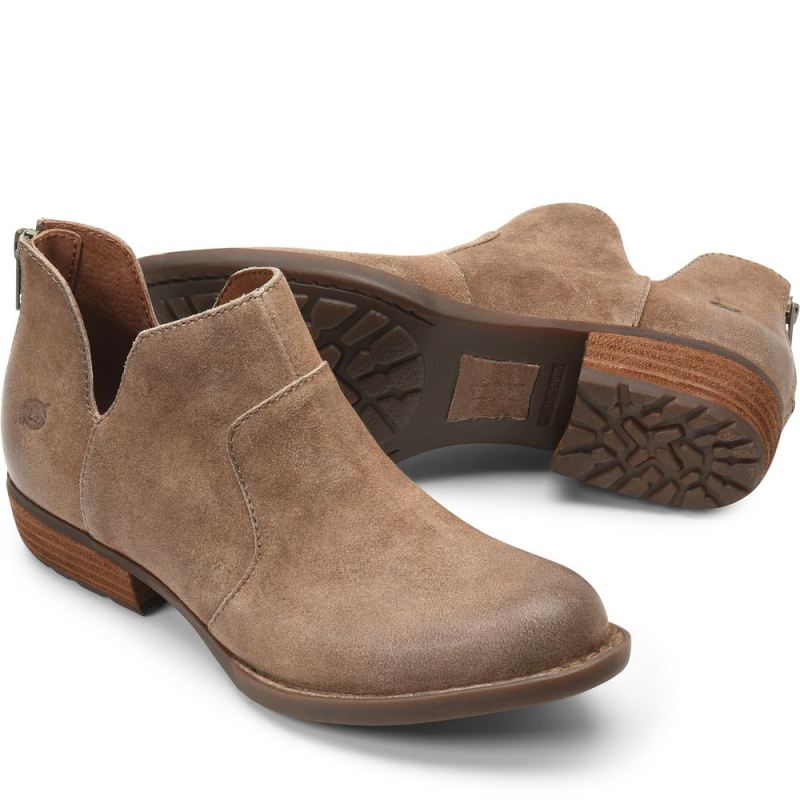 Born Women's Kerri Boots - Taupe distressed (Tan)