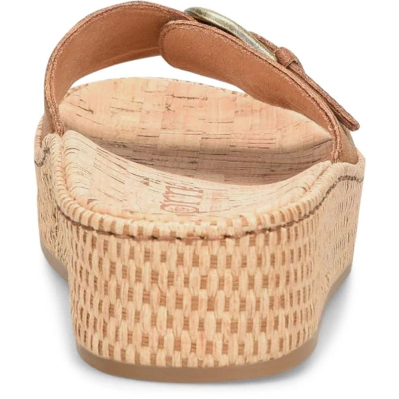 Born Women's Sloane Sandals - Tan Camel Distressed (Brown)