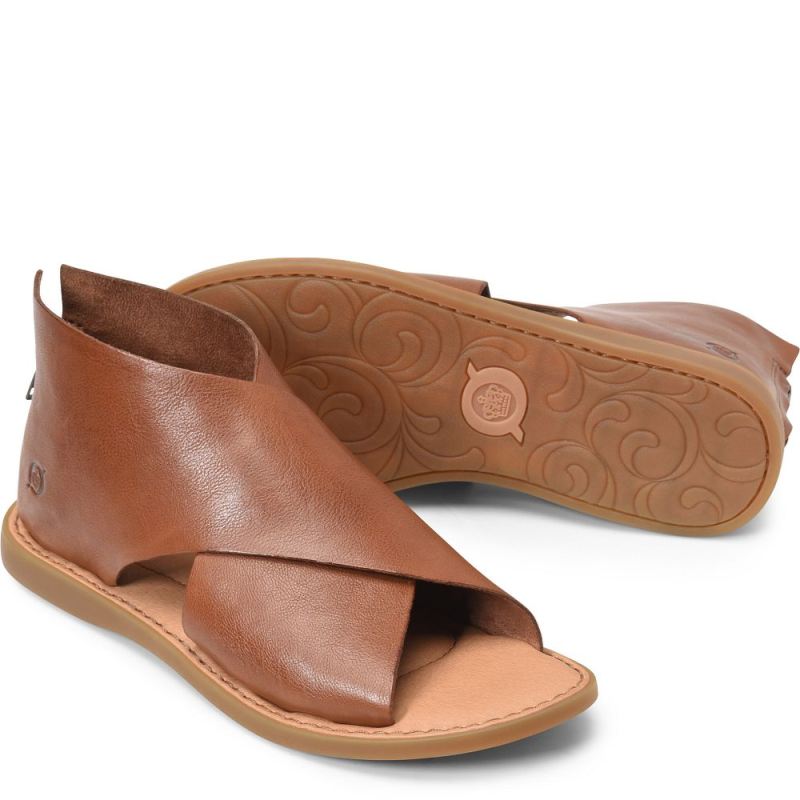 Born Women's Iwa Sandals - Cuoio Brown (Brown)