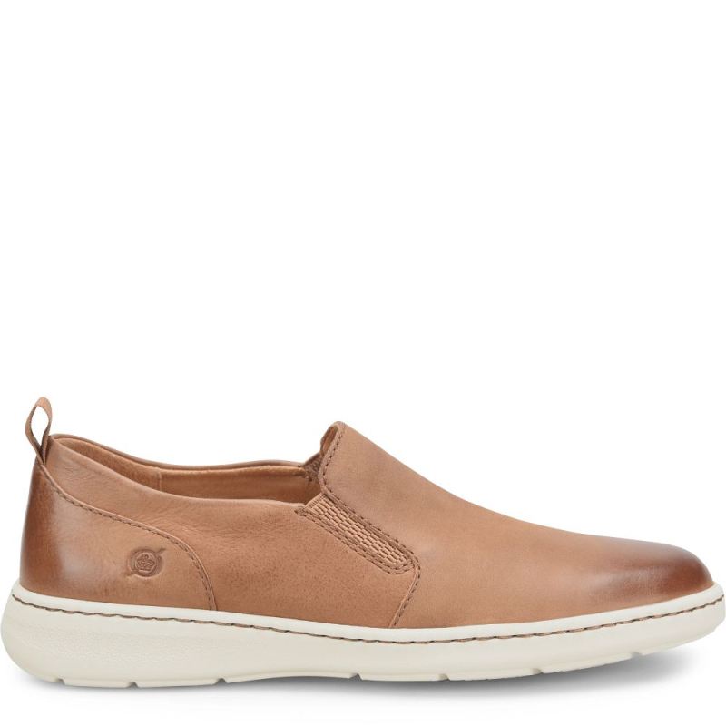 Born Men's Morgan Slip-Ons & Lace-Ups - Terra Brown (Brown)