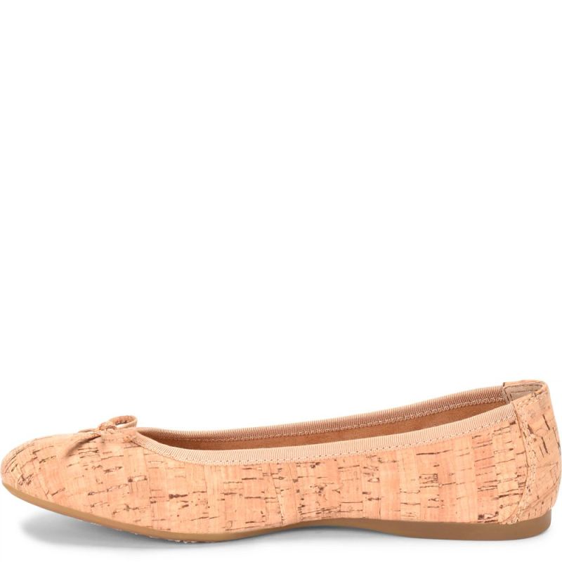 Born Women's Brin Flats - Natural Cork (Tan)
