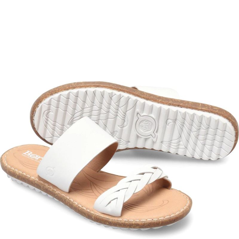 Born Women's Morena Sandals - Bianca (White)