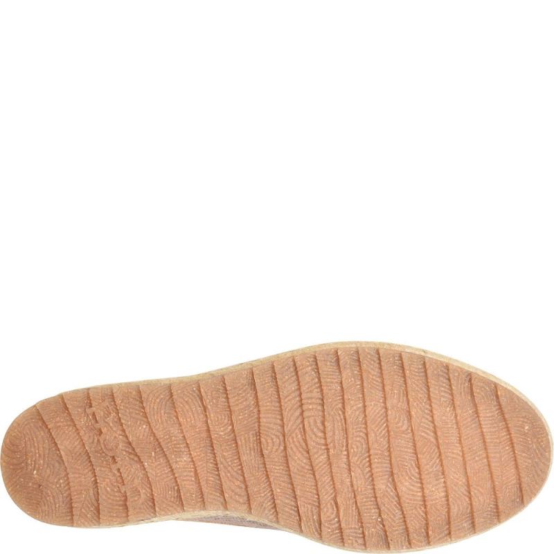 Born Women's Gretta Clogs - Taupe Cotton Fabric (Multicolor)