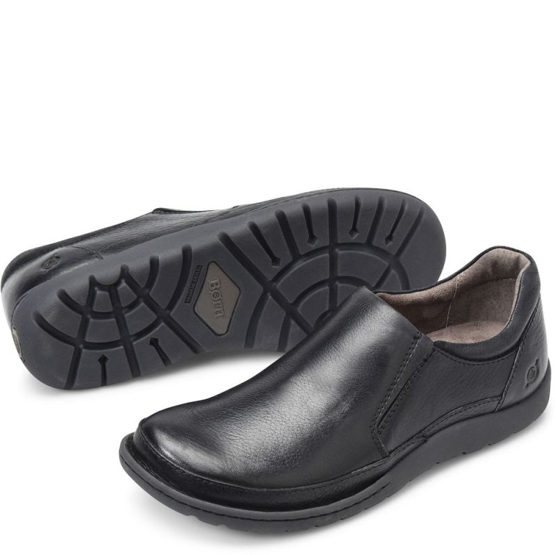 Born Men's Nigel Slip On Slip-Ons & Lace-Ups - Black