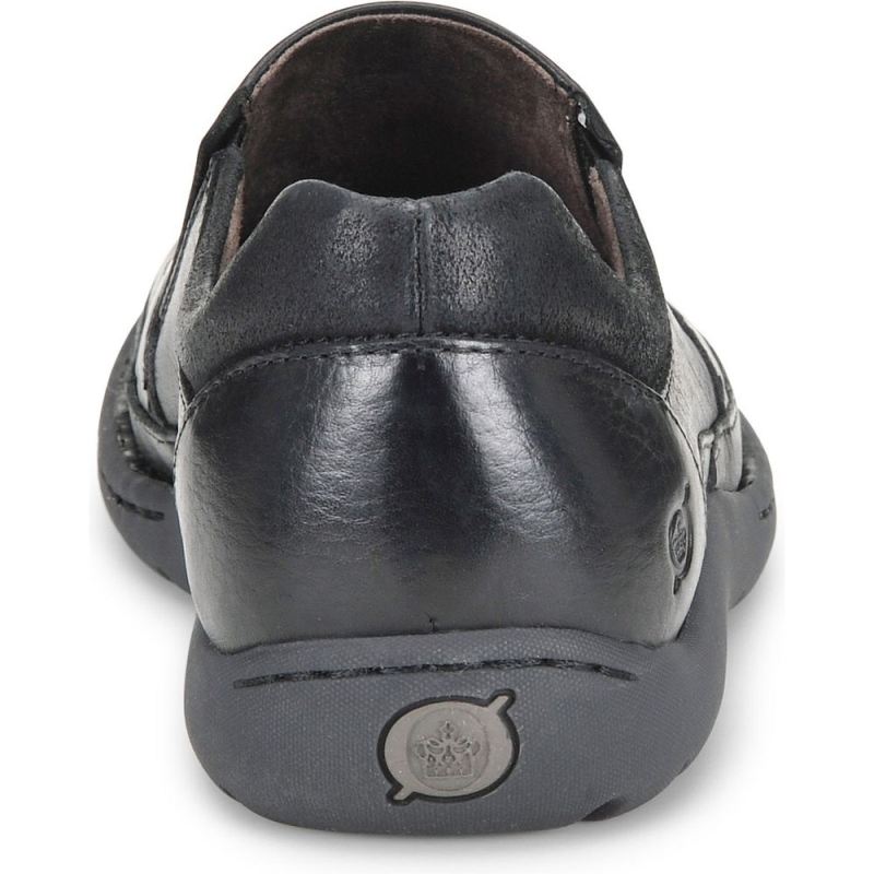 Born Men's Nigel Slip On Slip-Ons & Lace-Ups - Black