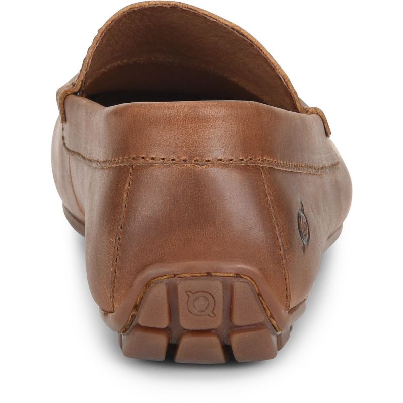 Born Men's Allan Slip-Ons & Lace-Ups - Cookie Dough (Brown)