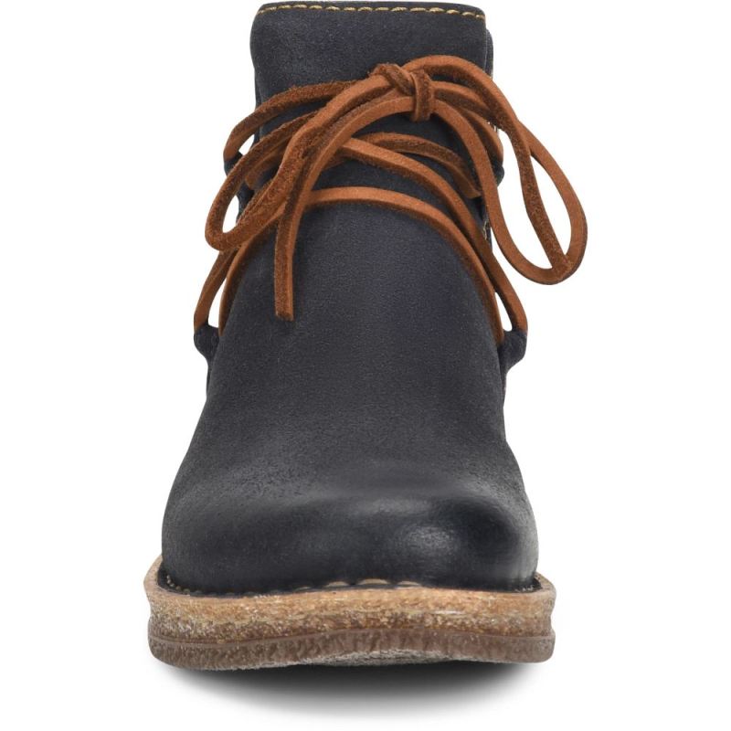 Born Women's Calyn Boots - Navy Indigo Distressed (Blue)