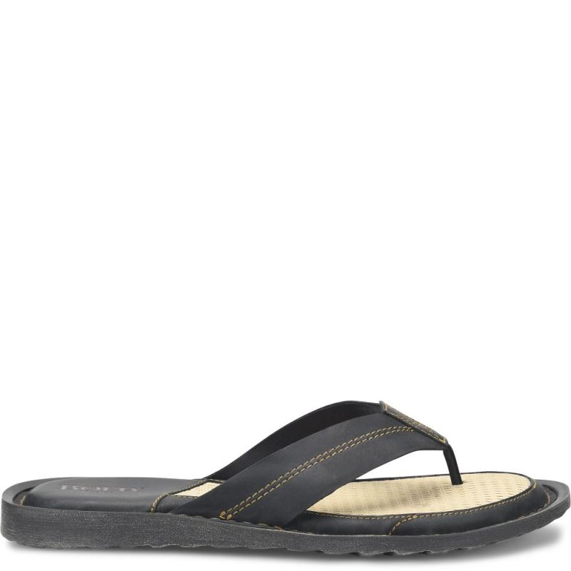Born Men's Bermuda Basic Sandals - Black