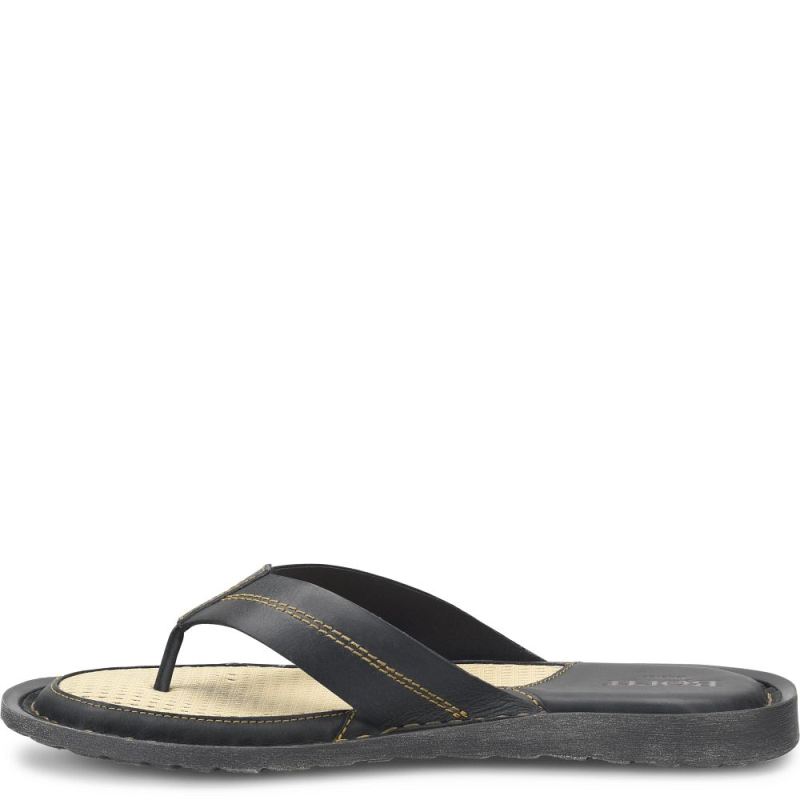 Born Men's Bermuda Basic Sandals - Black