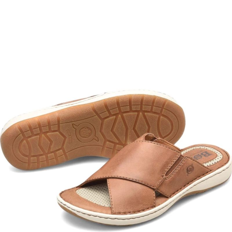 Born Men's Marco Sandals - Terra Brown (Brown)