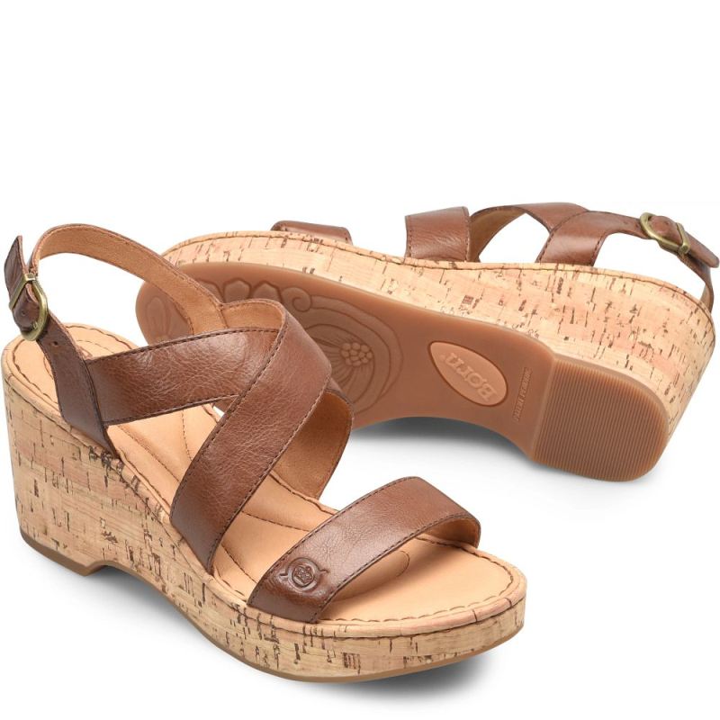 Born Women's Lanai Sandals - Luggage (Brown)