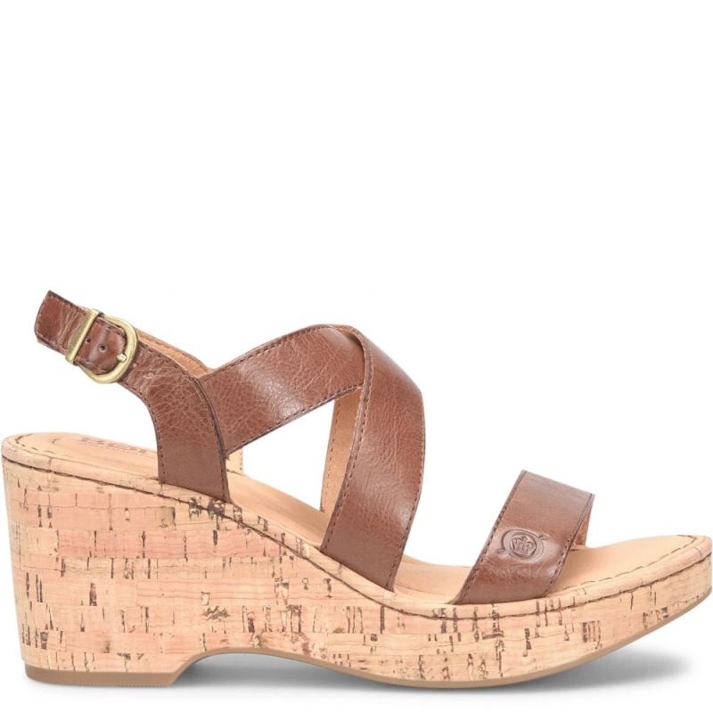 Born Women's Lanai Sandals - Luggage (Brown)