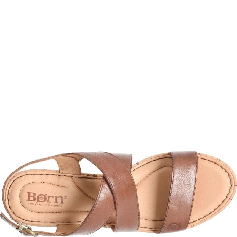 Born Women's Lanai Sandals - Luggage (Brown)