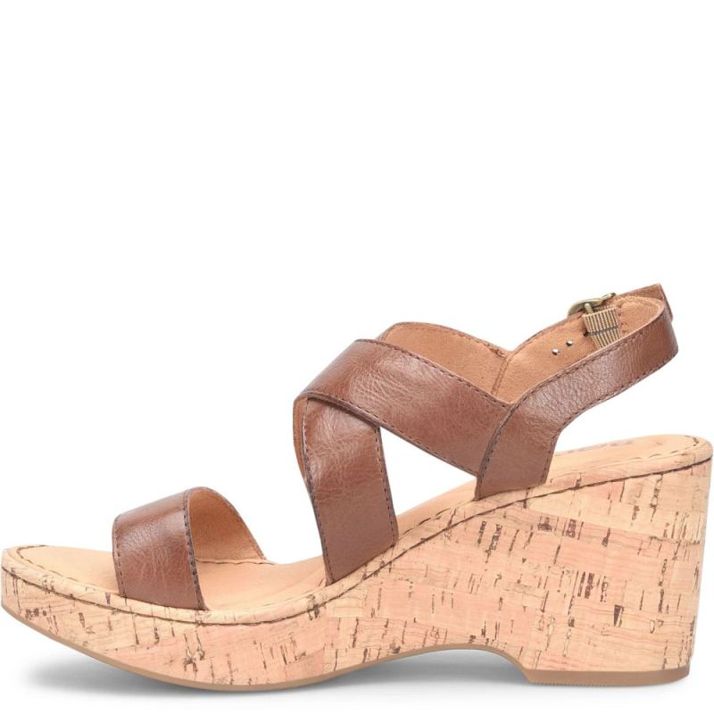 Born Women's Lanai Sandals - Luggage (Brown)