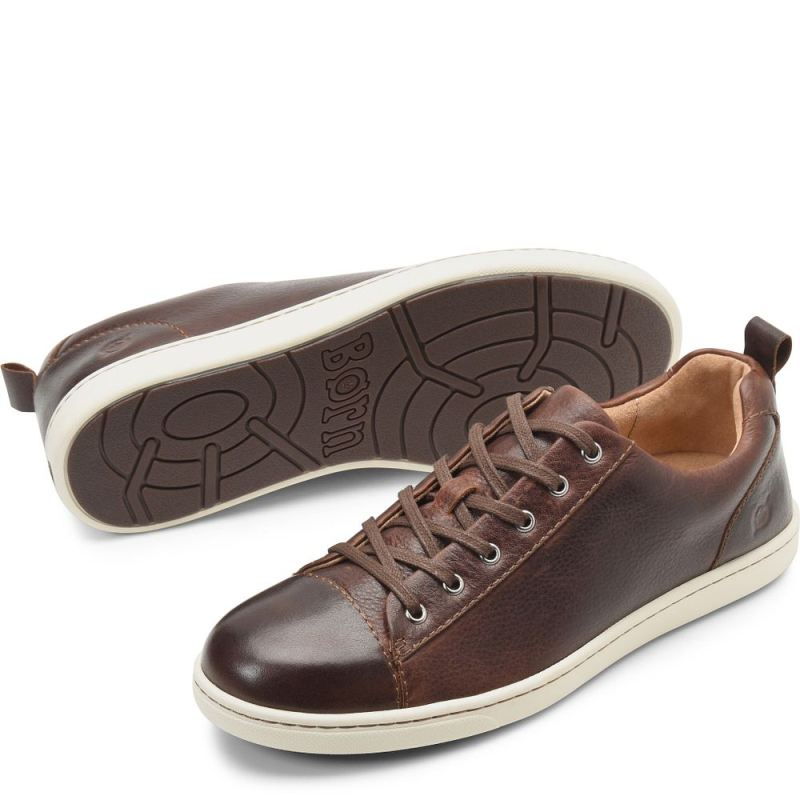 Born Men's Allegheny Slip-Ons & Lace-Ups - Bridle Brown (Brown)