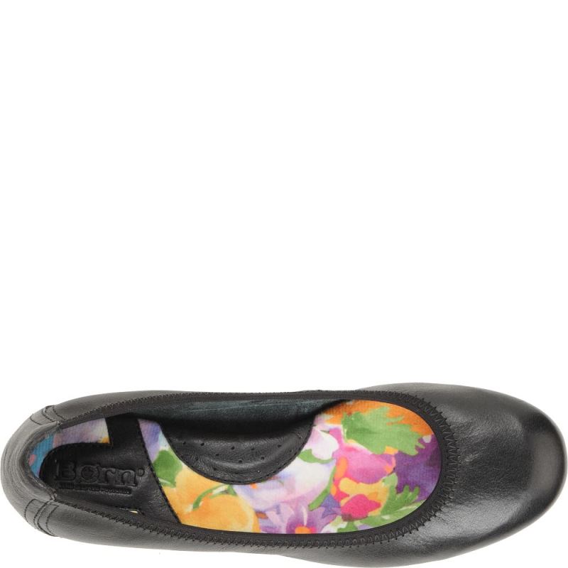 Born Women's Julianne Flats - Black